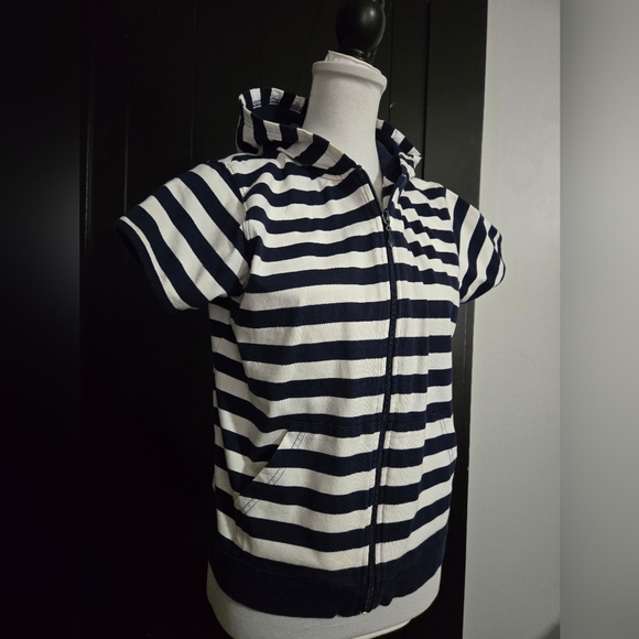 bill blass Other - Bill Blass Kids Striped Hoodie Vest